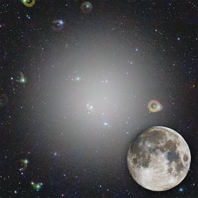 giant invisible galaxy moon