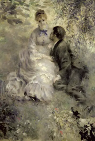 "The Lovers" by Pierre-August Renoir.