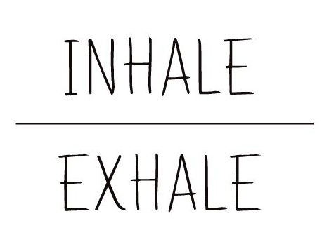 inhale