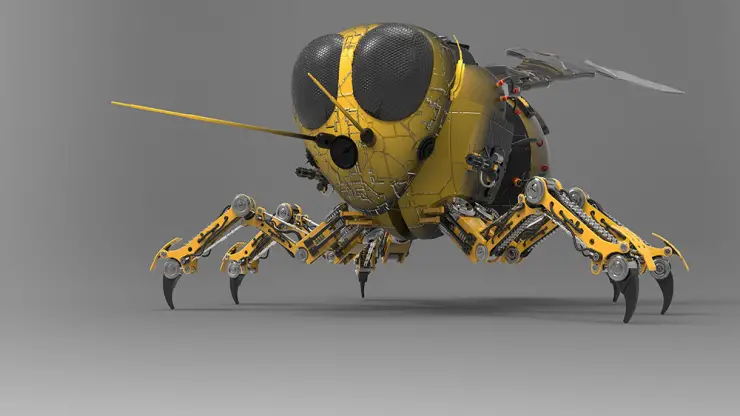 drone bee size
