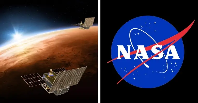 NASA Deep Space Satellites Mars