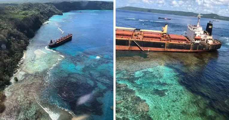 Oil Solomon Islands Reef
