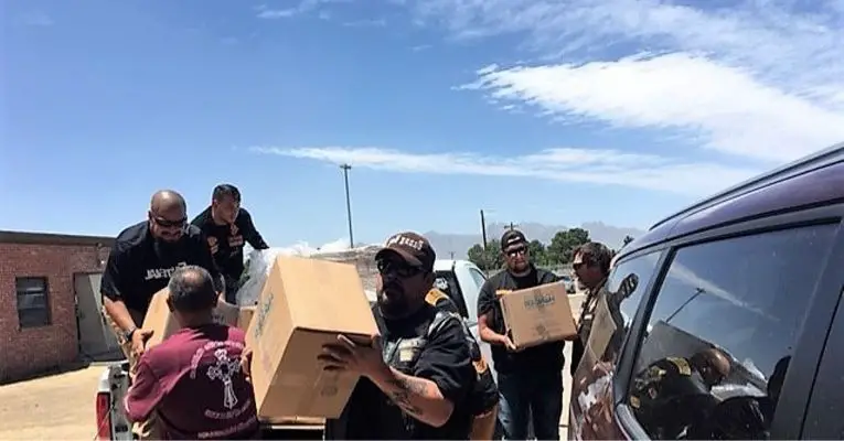 Bikers Deliver 30,000 Meals to Migrants Seeking Asylum in New Mexico