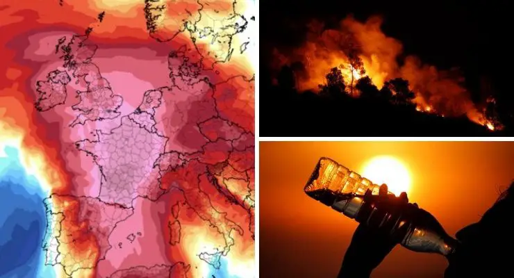 Spain Battles Fires Record Heat Europe