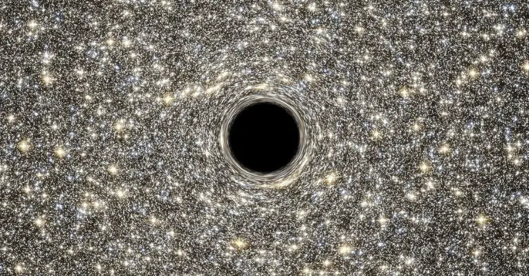 Our Universe Exists in a Gigantic Higher Dimensional Black Hole