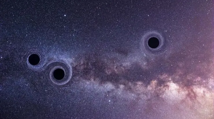 Three Supermassive Black Holes Are About To Collide In Deep Space 2595