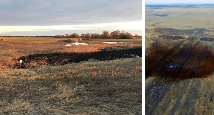 Latest Keystone Pipeline Oil Spill is Nearly 10 Times Worse Than Initially Thought Keystone-leak-worse-740x400