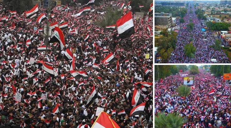 Iraqis Protest