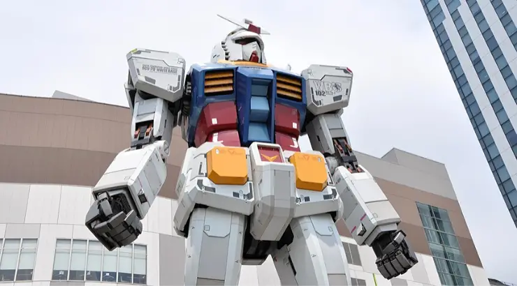Japan Building Gundam Robot