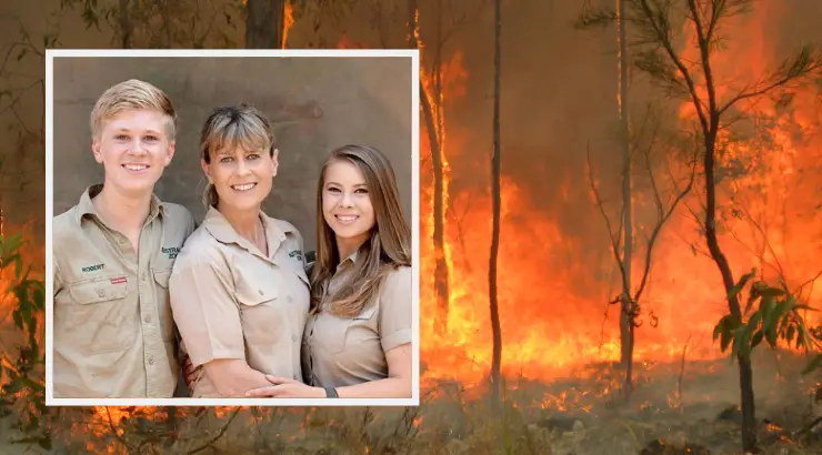 Steve Irwin Family Animals Fires Australia