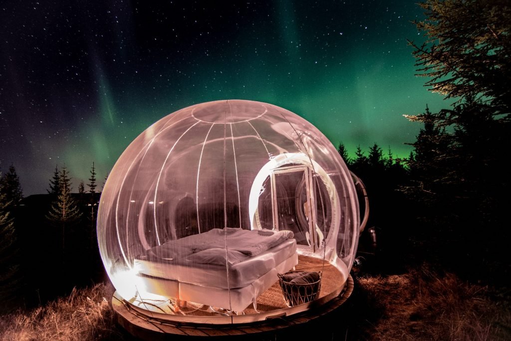 Dreamy ‘bubble Hotels’ Let You Sleep Under The Starry Night Sky Or Dancing Northern Lights