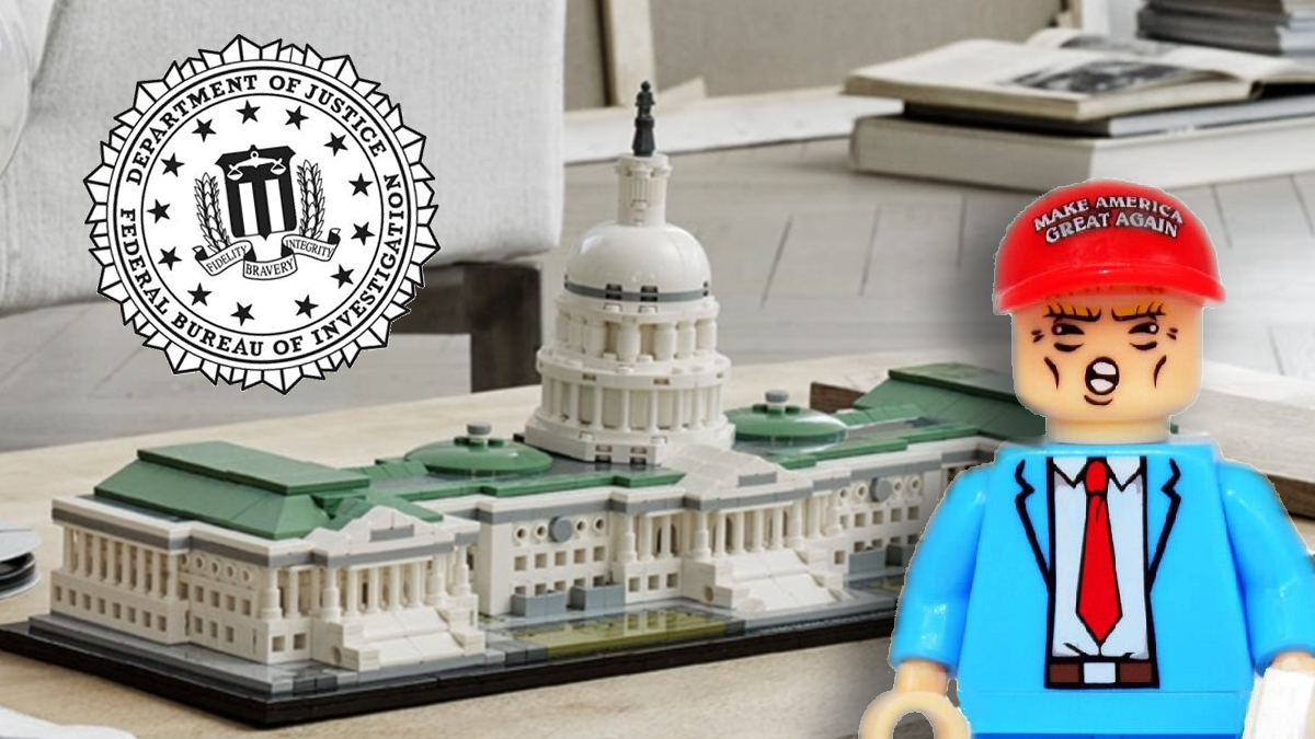 FBI Seizes Capitol Building LEGO Set From Alleged Rioter's House