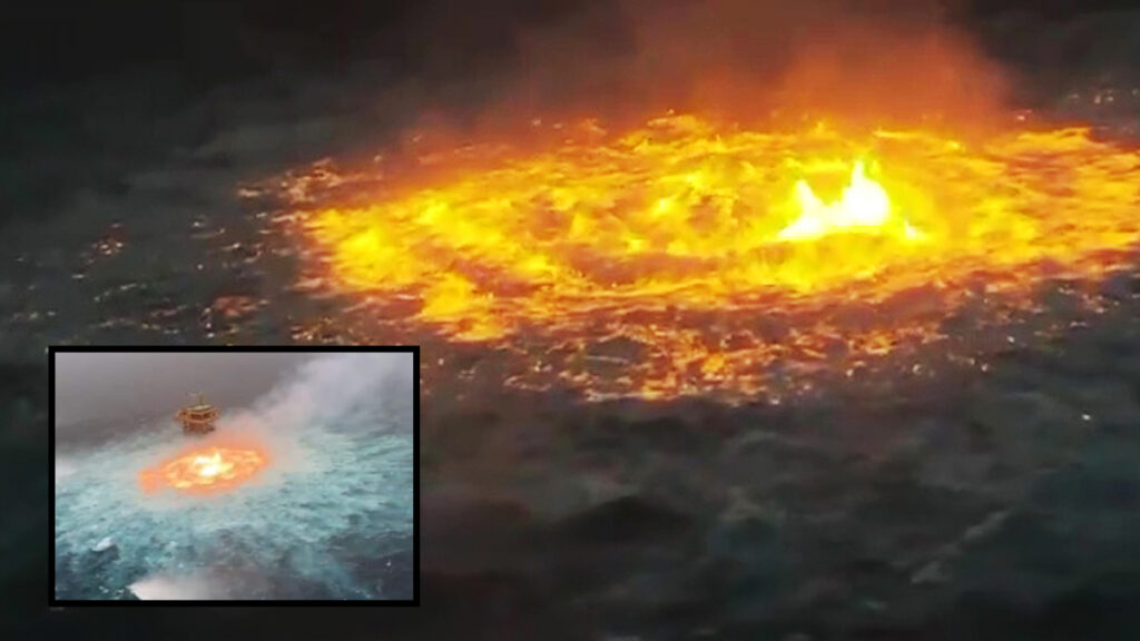 "Eye of Fire" Blaze In Gulf of Mexico Literally Shows the Ocean Caught