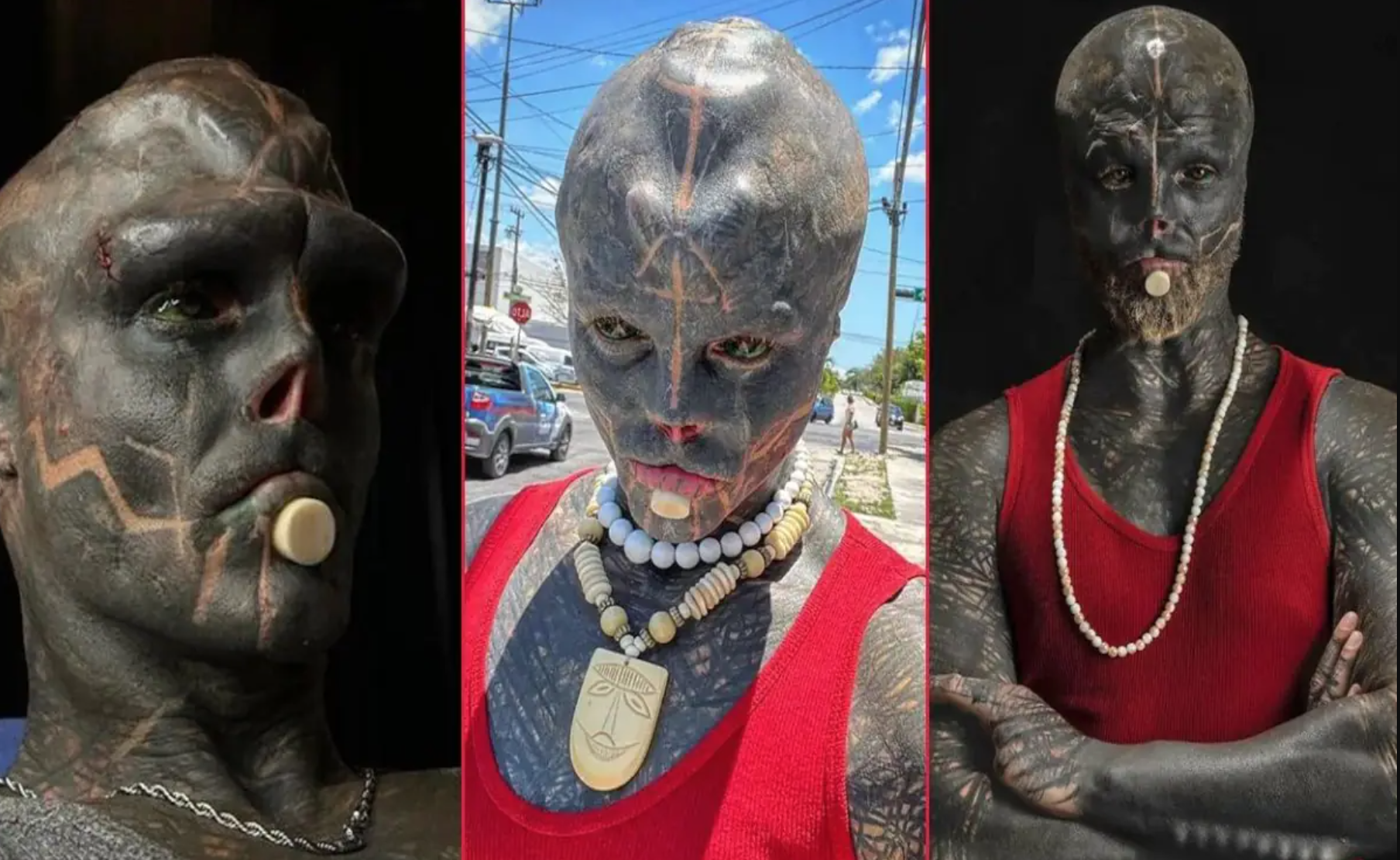 ‘Black Alien,’ Known For His Radical Body Modifications, Is Thinking About Having Leg Amputated Next