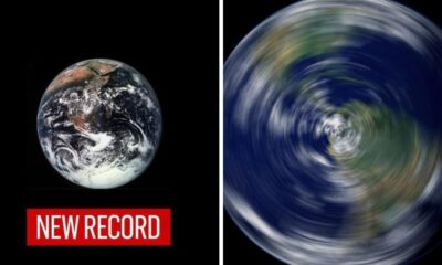 Earth Spinning Faster