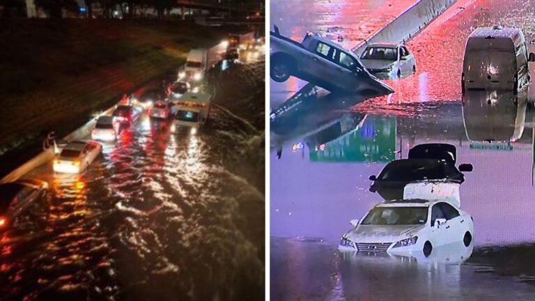 Shocking Footage Shows “1 In 1000 Year Flood” Wreck Dallas 7600