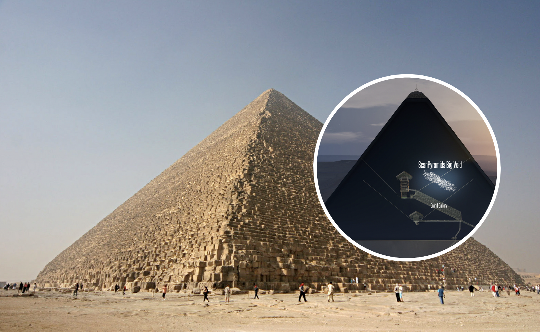 There Is A Massive Void Hidden Inside The Great Pyramid Of Giza, Totally Sealed For Over 4,500 Years